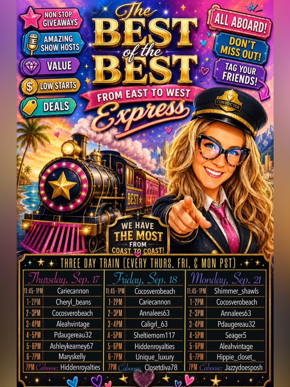 Best of the Best from East to West Express train ๐ - Picture 1 of 14